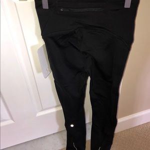 Lululemon Black Fast As Fleece Tight size 4
